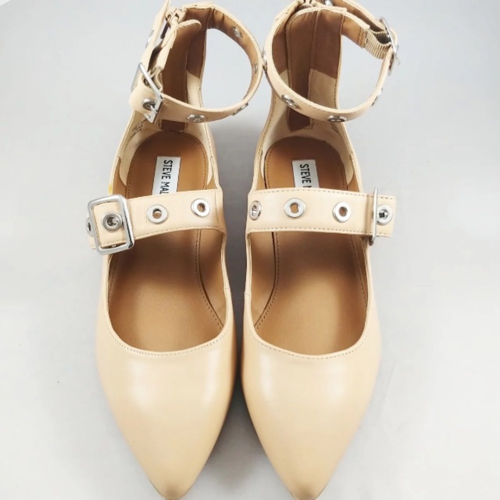 Steve Madden Light Nude Iridessa Flats